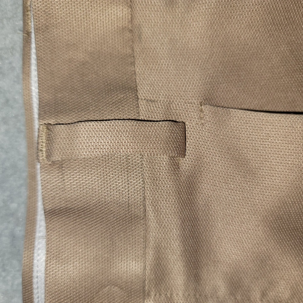 Callaway Mens Tan Khaki Pleated Golf Shorts Size 38 Performance Pique Knit - Picture 9 of 10